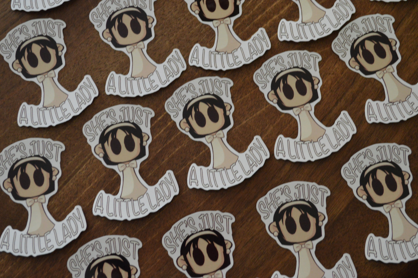 Sticker - She's Just A Little Lady (Sua)