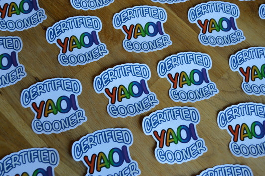 Sticker - Cerified Yaoi Gooner
