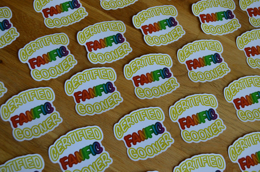 Sticker - Cerified Fanfic Gooner