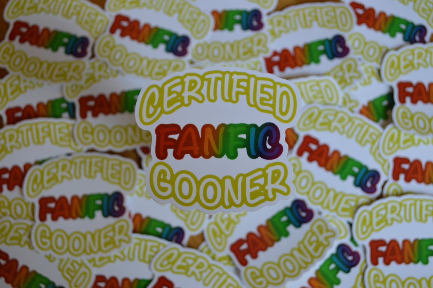 Sticker - Cerified Fanfic Gooner