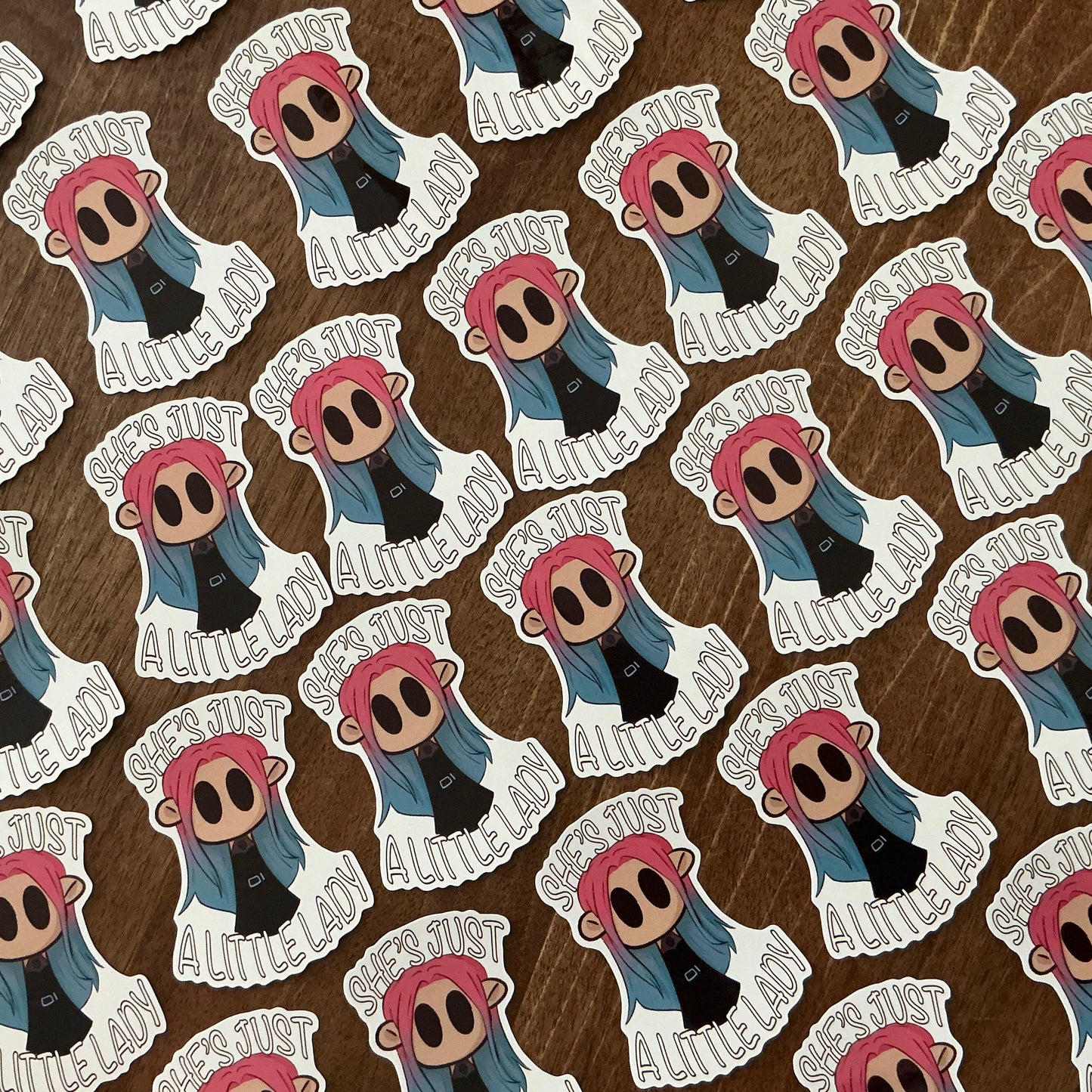 Sticker - She's Just A Little Lady (Mizi)