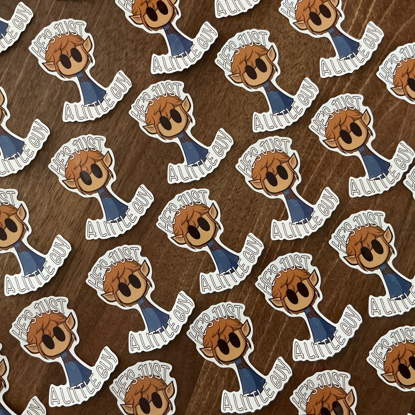 Sticker - He's Just A Little Guy (Link)