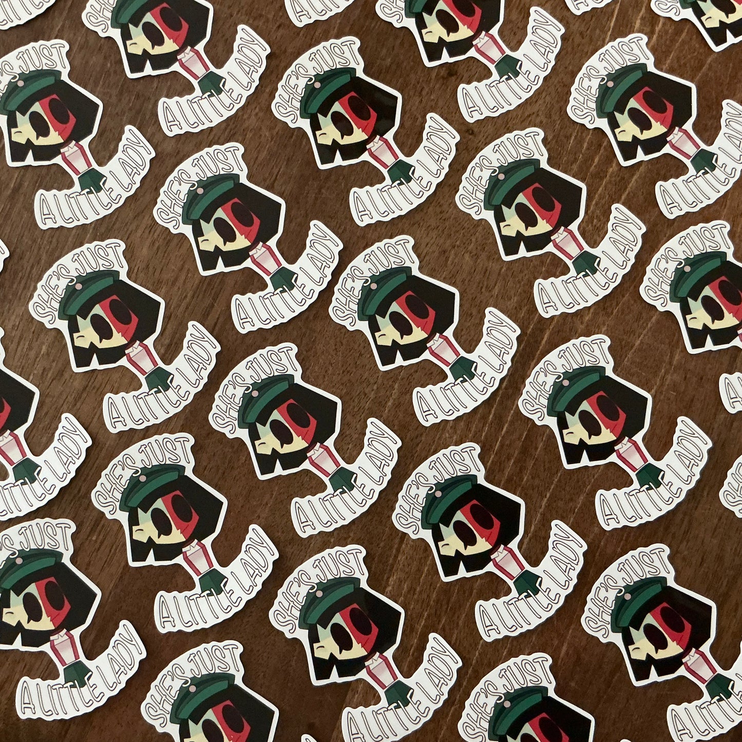 Sticker - She's Just A Little Lady (ENA-Game)