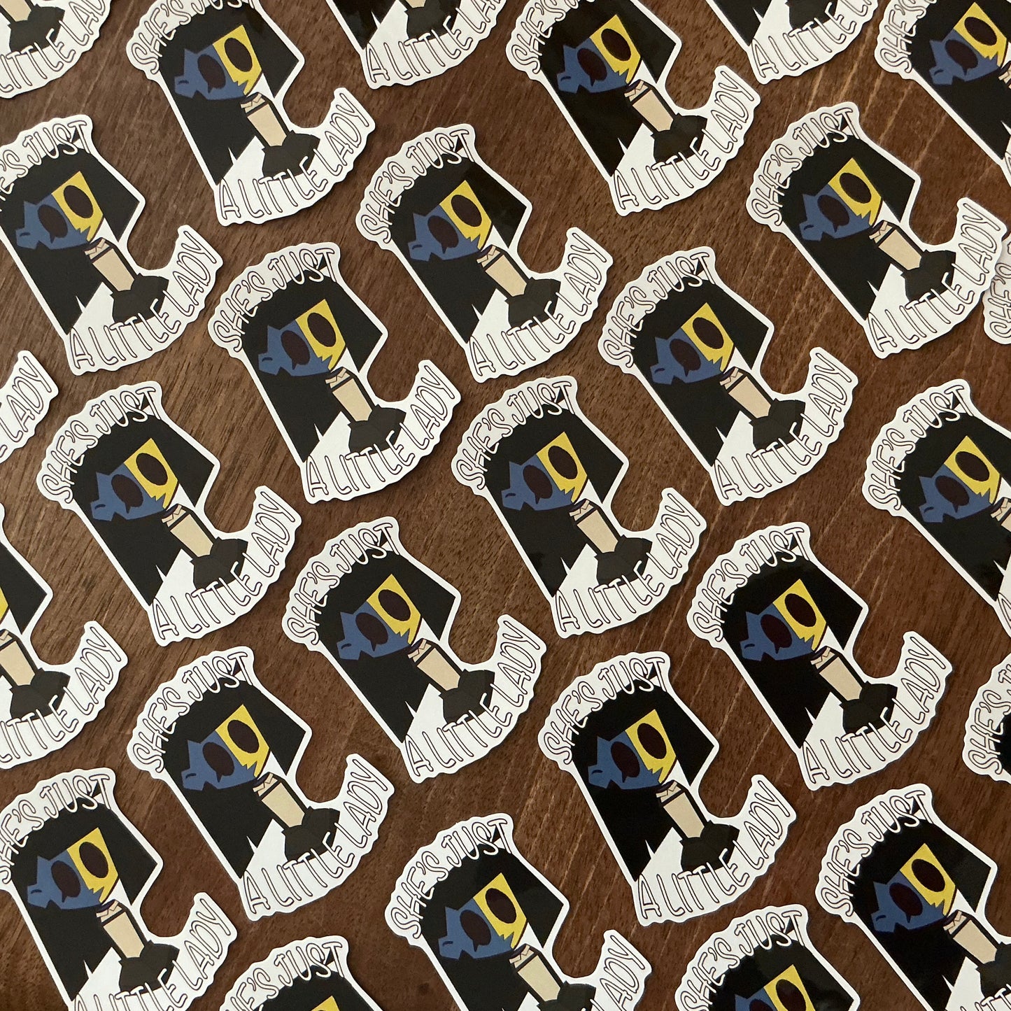 Sticker - She's Just A Little Lady (ENA-Series)