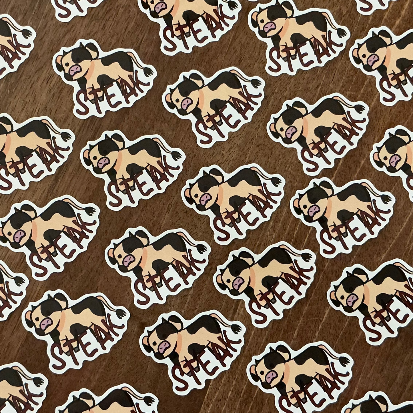 Sticker - Cow/Steak