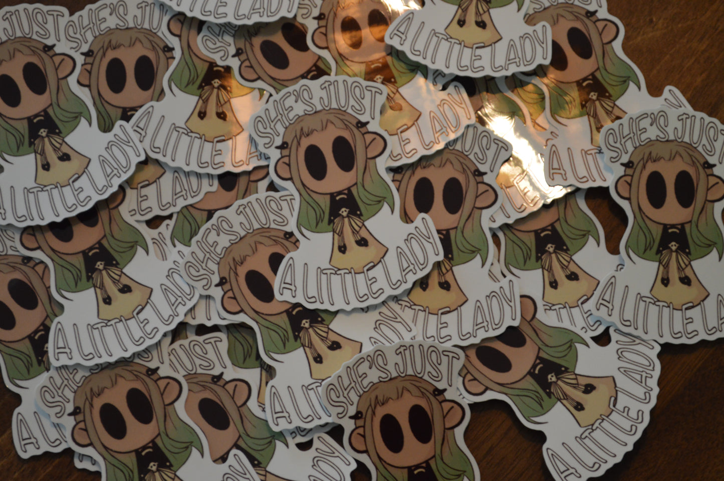 Sticker - She's Just A Little Lady (Yashiro)