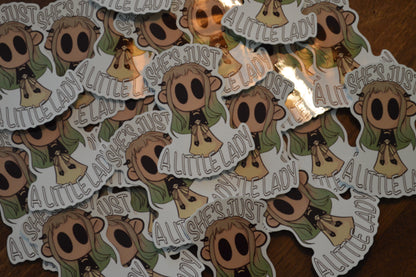 Sticker - She's Just A Little Lady (Yashiro)