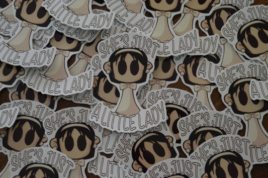 Sticker - She's Just A Little Lady (Sua)