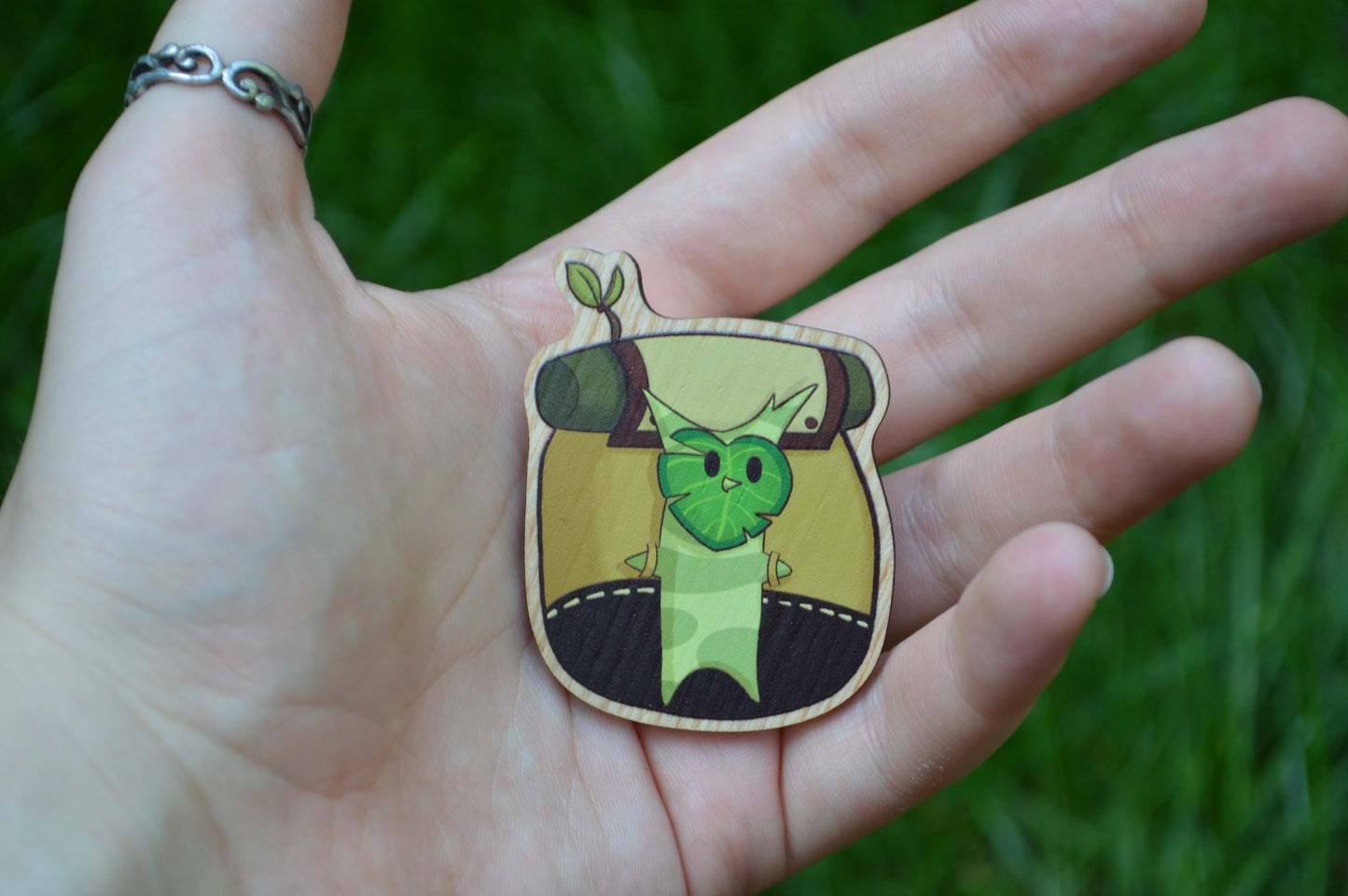 Wooden Pin - Korok With Bag