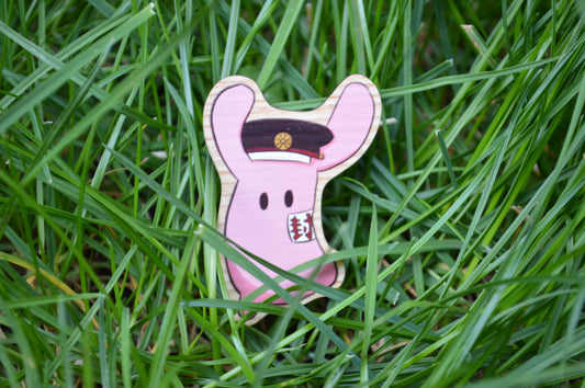 Wooden Pin - Mokkee (hanako)