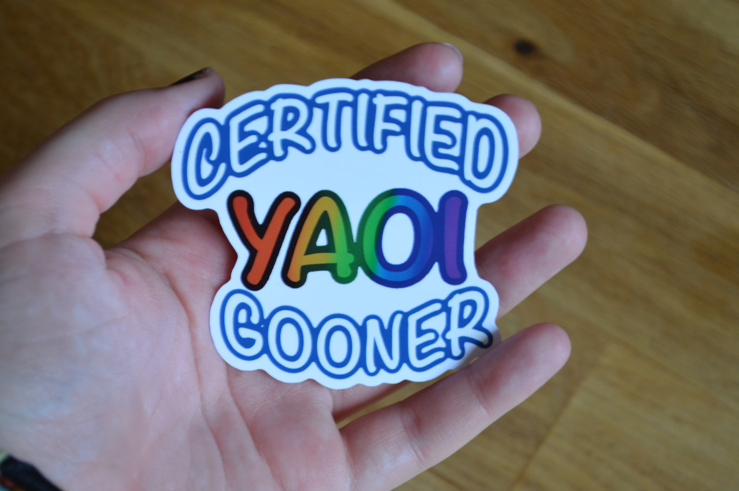 Sticker - Cerified Yaoi Gooner