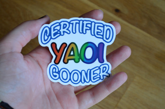 Sticker - Cerified Yaoi Gooner