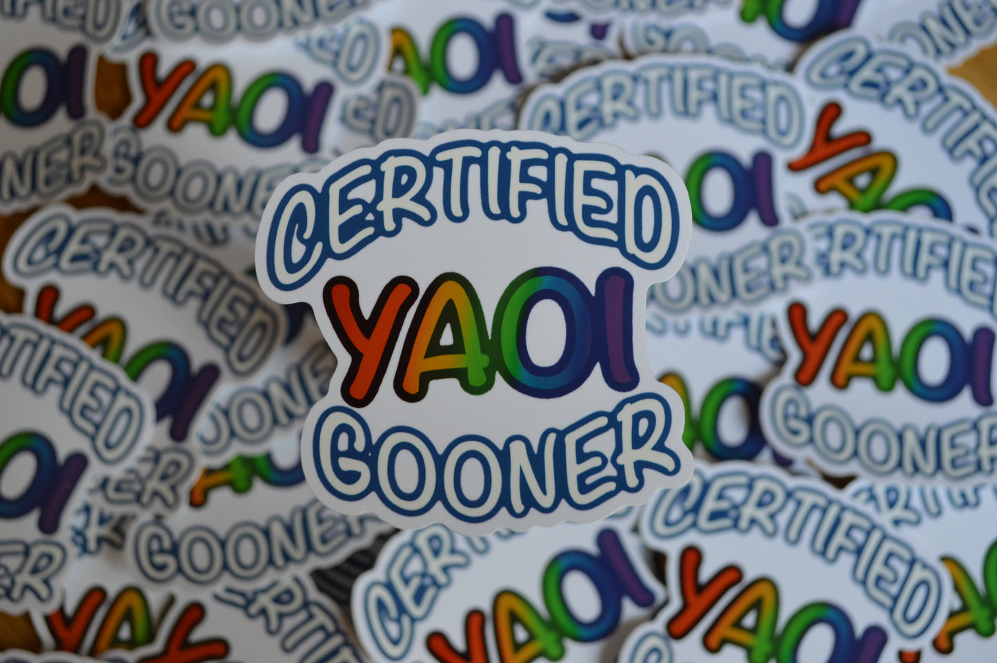 Sticker - Cerified Yaoi Gooner
