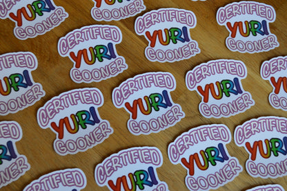 Sticker - Cerified Yuri Gooner