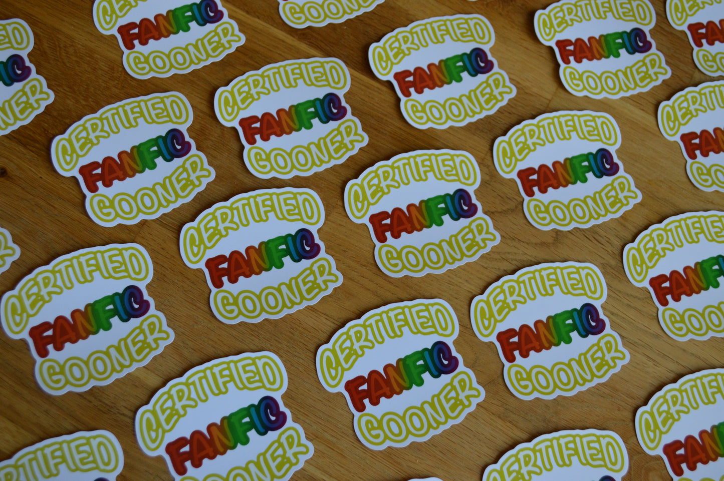 Sticker - Cerified Fanfic Gooner