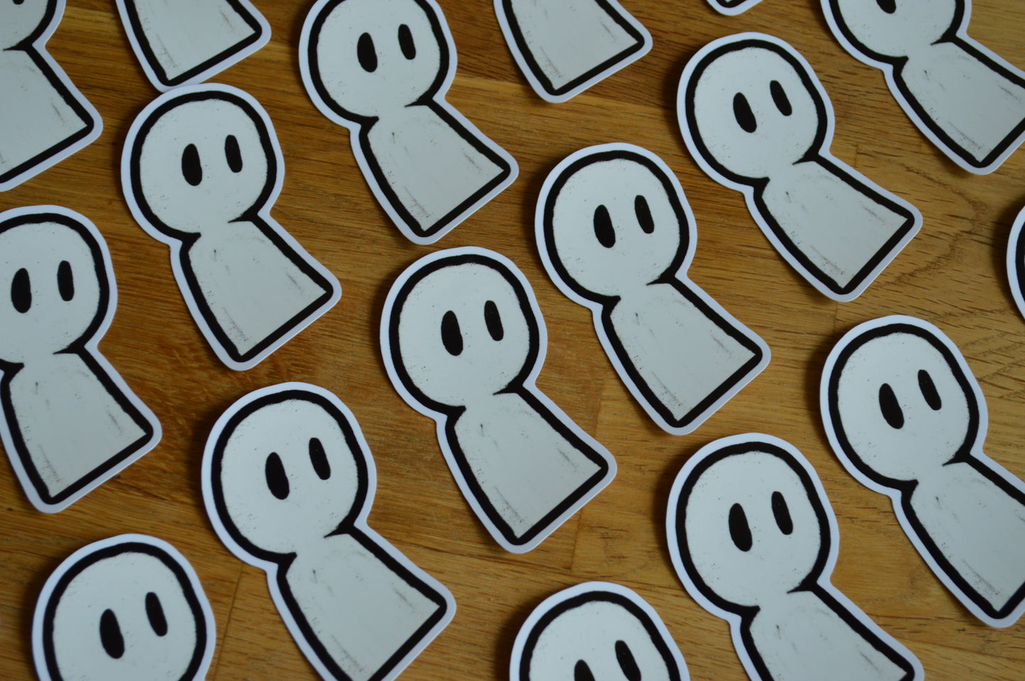 Sticker - Ghost White