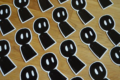Sticker - Ghost Black