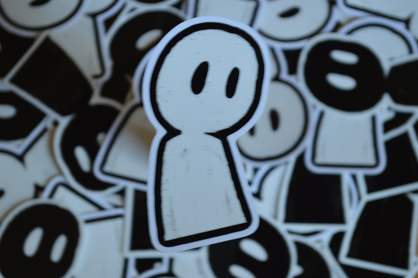 Sticker - Ghost White
