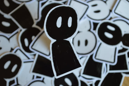 Sticker - Ghost Black