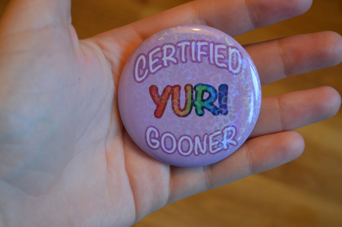 Button - Certified Yuri Gooner