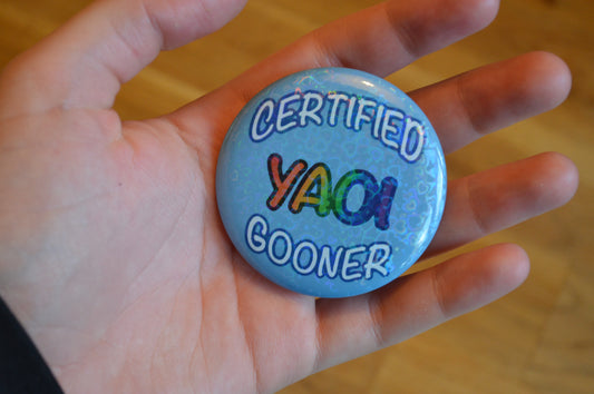 Button - Certified Yaoi Gooner