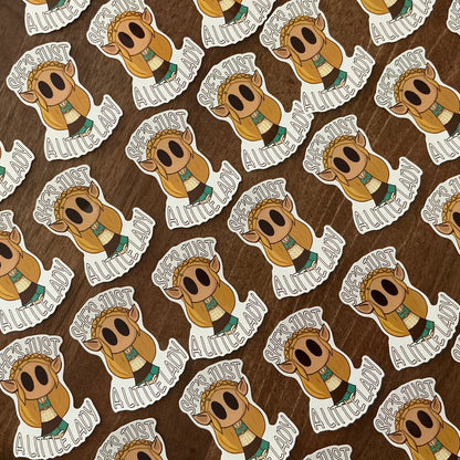 Sticker - She's Just A Little Lady (Zelda)