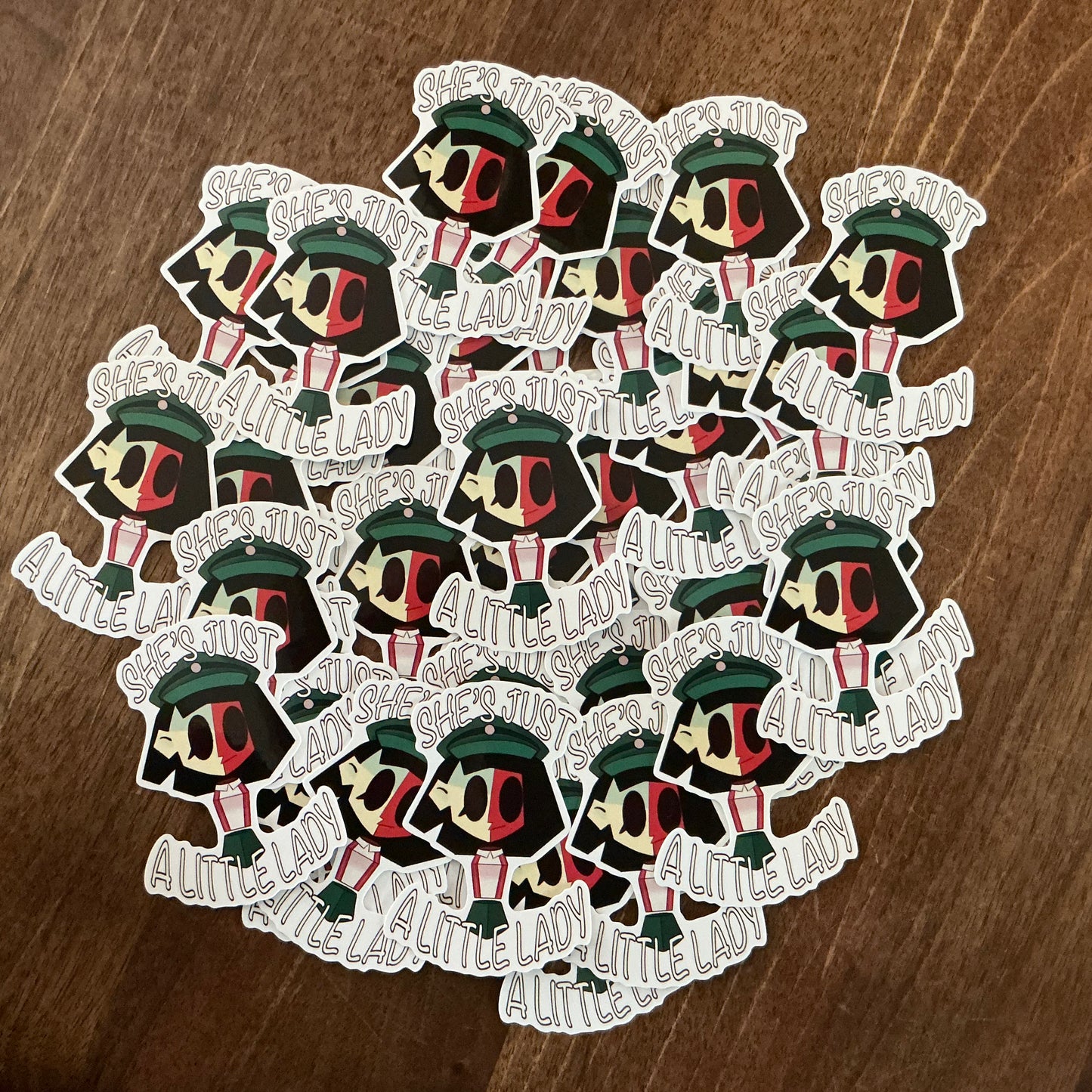 Sticker - She's Just A Little Lady (ENA-Game)