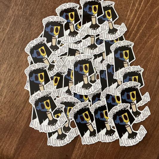 Sticker - She's Just A Little Lady (ENA-Series)