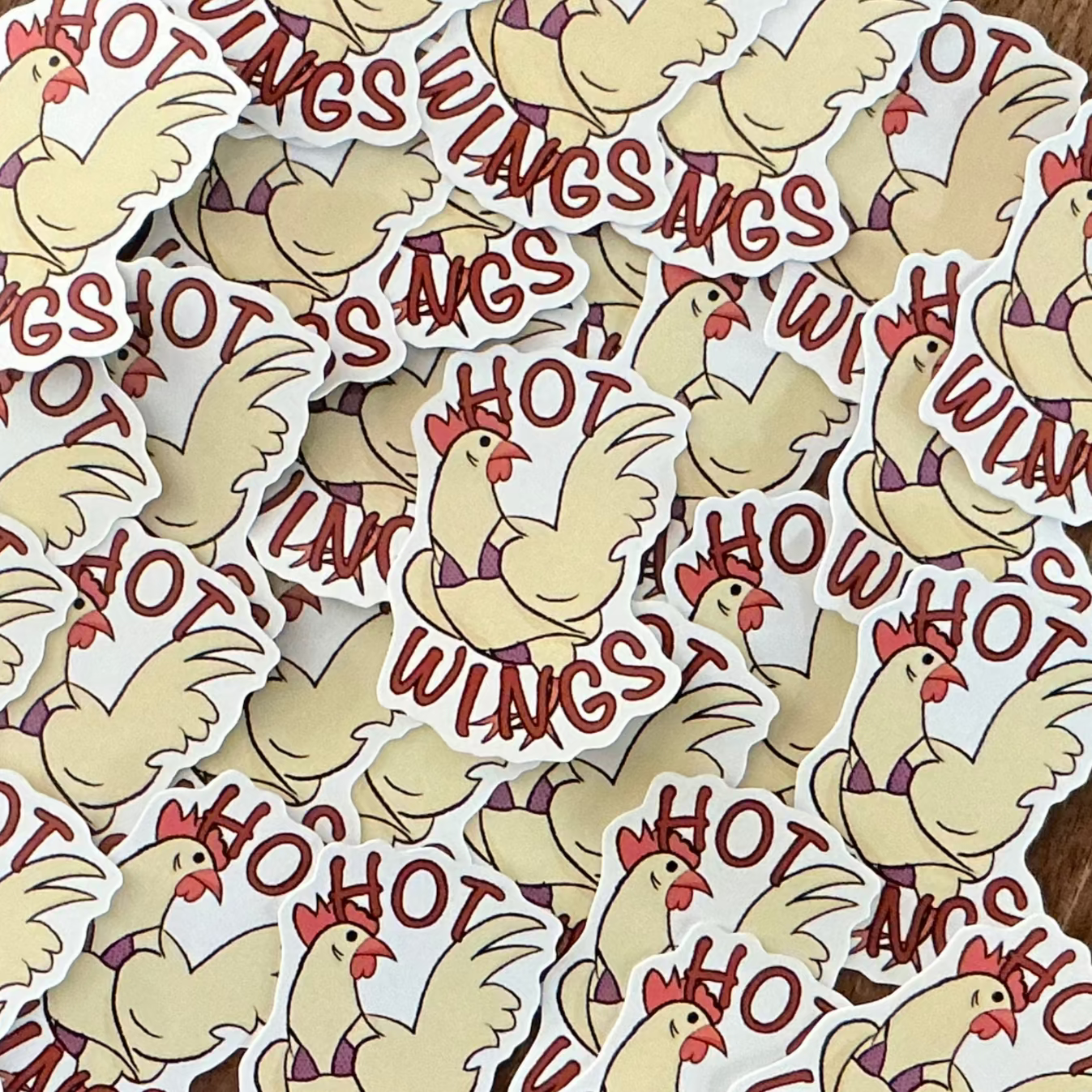Sticker - Chicken/Hot Wings