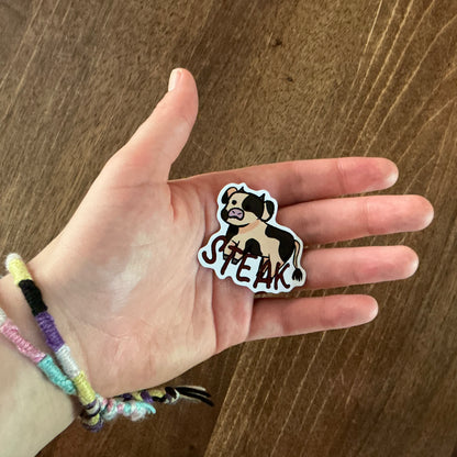 Sticker - Cow/Steak